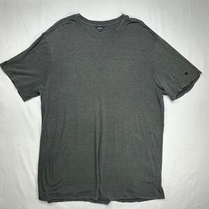 Allbirds Mens Sea Tee Charcoal Grey Merino Wool Blend Short Sleeve T-Shirt XXL